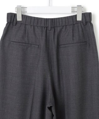 23区 L 【滝沢眞規子さん着用/VERY掲載/洗える】TWビエラ タック ワイド パンツ グレー系