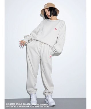 Green Parks ■別注　ＬＯＶＥ　ＢＯＡＴ　スウェットプルオーバー Ivory