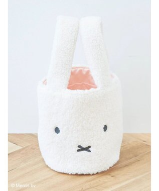 Green Parks ｍｉｆｆｙ／ボアフェイスバッグ Off White