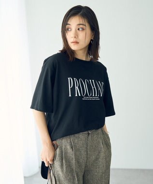 YECCA VECCA 【UVカット】ロゴBIGTee Black