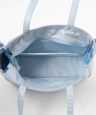 WEGO 【痛バ＆推し活グッズ】きらめきレースアップフリル痛バッグ サックス