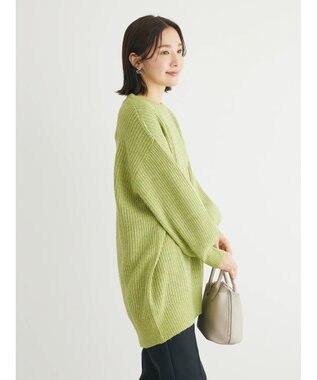 Green Parks ＭＩＸ畦ニットチュニック Green