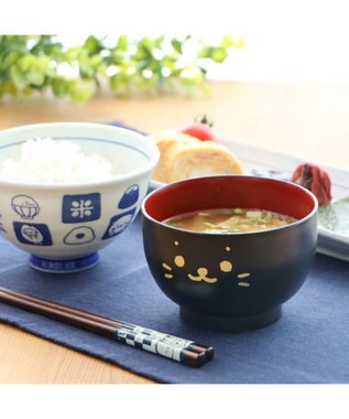 Mother garden しろたん 汁椀 顔ぼん《大》 400mL -