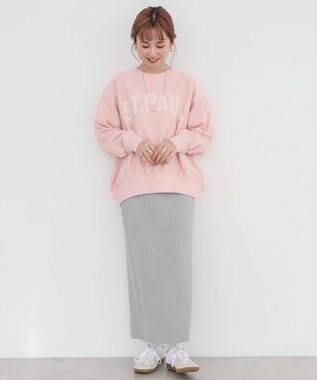 AMERICAN HOLIC ＳＴ．ＰＡＵＬロゴスウェット Pink
