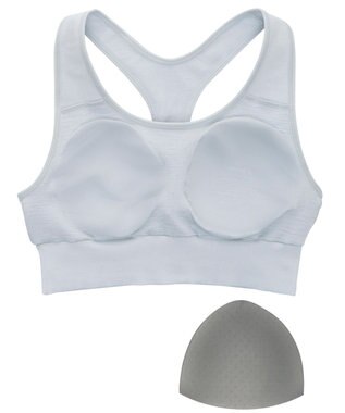 CW-X 【WOMEN】YOGA　スポーツブラ  吸汗速乾　/ワコール　HFY196 サックス