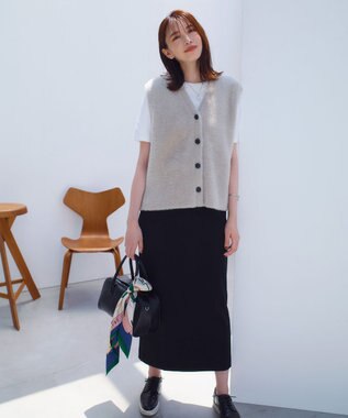 UNFILO BEAUTYFORM-Tコットン ベーシックTシャツ オフ