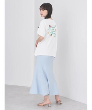 earth music&ecology ＵＮＥ　ＢＥＬＬＥ　ＨＡＲＭＯＮＩＥ　Ｔシャツ Off White