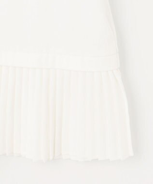 組曲 L クールプレーティング天竺プリーツ カットソー アイボリー系