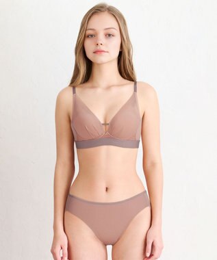 WACOAL ノンワイヤーブラ 【重力ケアブラ】 バストを重力から守る まる胸をキープ サイドのラインすっきり Gカップまで対応 大きいサイズ レディース BXB114 /ワコール ラズベリー