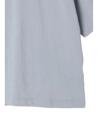 CRAFT STANDARD BOUTIQUE 接触冷感モックネックリングドットプルオーバー Sax