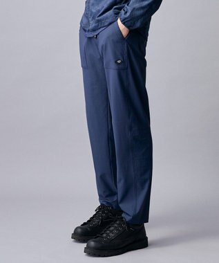 JOSEPH ABBOUD MOUNTAIN 【2WAYストレッチ/ECO撥水性】2WAYストレッチジャガードパンツ ネイビー系