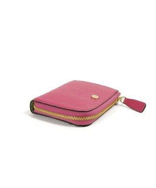 PELLE BORSA L字ファスナーミニ財布 Mano Goods マーノグッズ 4728 ピンク