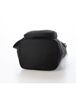 UNBILLION カシュカシュ cachecache / アクセポーチ付ナイロントート ブラック