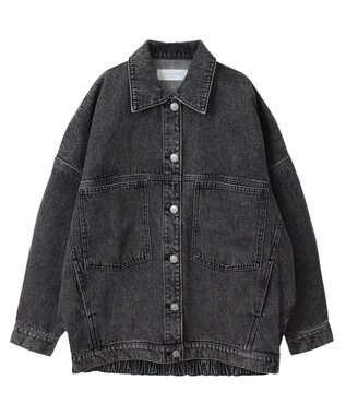 Green Parks ＢＩＧシルエットＧジャン Black