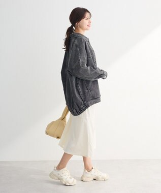 Green Parks ＢＩＧシルエットＧジャン Black