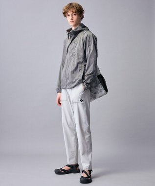 JOSEPH ABBOUD MOUNTAIN 【2WAYストレッチ/ECO撥水性】2WAYストレッチジャガードパンツ ライトグレー系