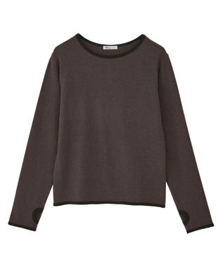 CRAFT STANDARD BOUTIQUE バイカラーパイピングプルオーバー Brown