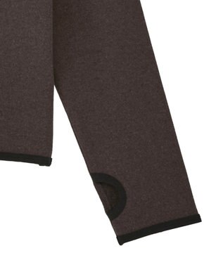 CRAFT STANDARD BOUTIQUE バイカラーパイピングプルオーバー Brown