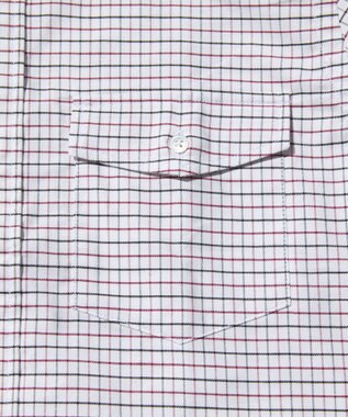 J.PRESS MEN 【KING SIZE】【定番】タッターソール シャツ / ボタンダウン レッド系3