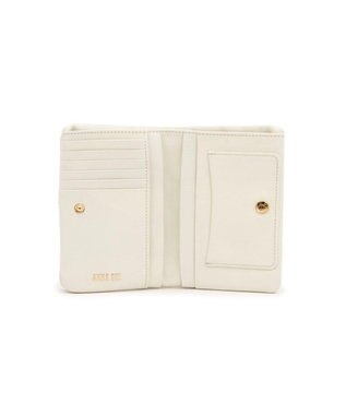 ANNA SUI TITIソフト 口金二つ折り財布 アイボリー