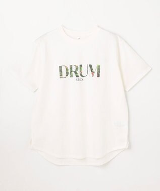 ANY アソートロゴラウンドヘムTシャツ ドラムロゴ