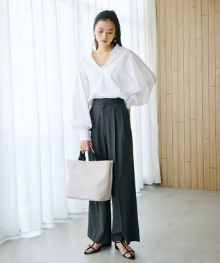 TOPKAPI 【Breath TOPKAPI】SCOTCH GRAIN スコッチグレイン プレーン トートバッグ L サンドグレー