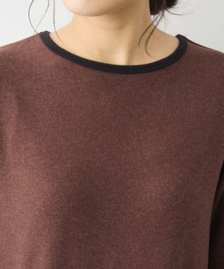 CRAFT STANDARD BOUTIQUE バイカラーパイピングプルオーバー Brown