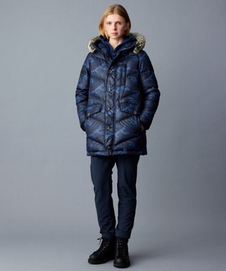 JOSEPH ABBOUD MOUNTAIN 【軽量/ソフト/イージーケア】ソフトダンボール ニット パーカー ネイビー系