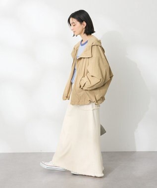 CRAFT STANDARD BOUTIQUE ドルマンコクーンマウンテンパーカー Beige