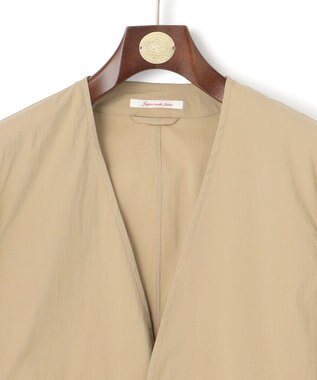 J.PRESS MEN 【J.PRESS ORIGINALS】Cotton Nylon Typewriter No Collar Jacket ベージュ系