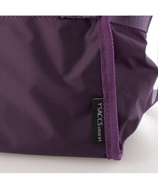 Y'SACCS 【Y’SACCS vous et】リップストップナイロンショルダー Sサイズ パープル