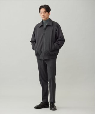 UNFILO MENS 【男女兼用】ソフトサーモ アンチピリングニット タートルネック チャコール