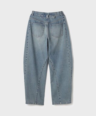 GRACE CONTINENTAL ラップ2wayデニムパンツ ブルー