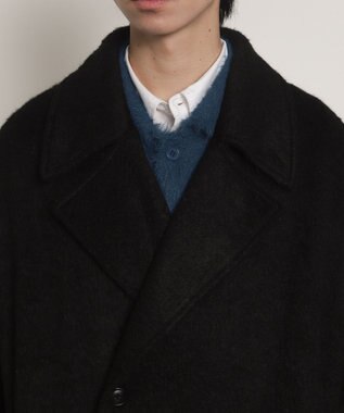 WEGO シャギーオーバーコート ブラック