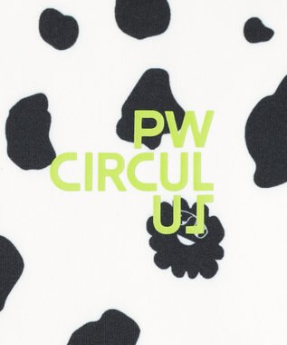 PW CIRCULUS 【MEN】スノーレオパード柄裏フリースモックネックT ホワイト系5