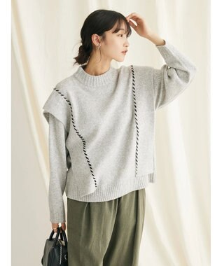 CRAFT STANDARD BOUTIQUE ハンドステッチニットプルオーバー