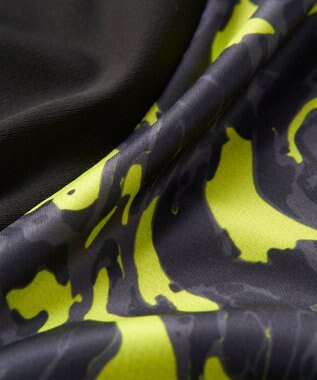 OP／FILA 【Kappa】ブランドモチーフTシャツ ブラック