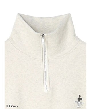 CRAFT STANDARD BOUTIQUE 【Ｄｉｓｎｅｙ】Ｈａｌｆ　Ｚｉｐ　Ｓｗｅａｔ Oatmeal