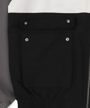 WEGO TRスタンドブルゾン ダークグレー