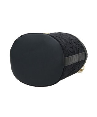 Maison de FLEUR EC限定フラワーレース2Wayバケツ型バッグ Black