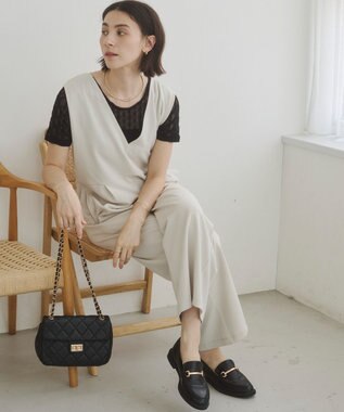 WEGO 【ANGIE VINTAGE】レースTシャツ ブラック