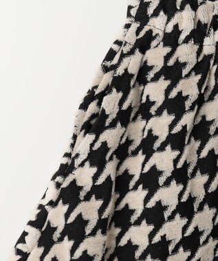 ANY KIDS 千鳥格子柄スカッツ ブラック