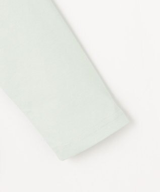 組曲 KIDS 【150-160㎝】 ミニチェック レイヤードトップス ミント