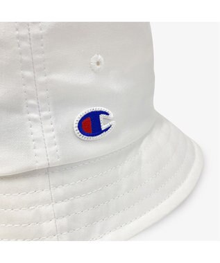 林八百吉商店 Champion キッズ ツイルバケット ホワイト