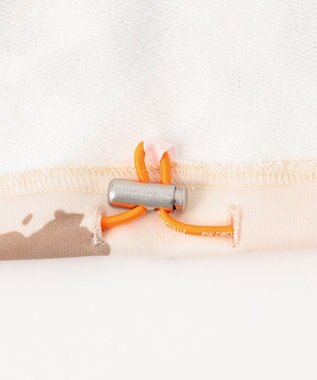 PW CIRCULUS 【WOMEN】ピント柄 ハーフジップ スウェット ベージュ系5