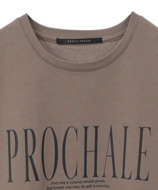 YECCA VECCA 【UVカット】ロゴBIGTee Khaki