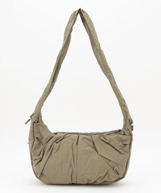LA BAGAGERIE 【maison vert】 【軽量/多収納】ギャザーワンショルダー Large カーキ