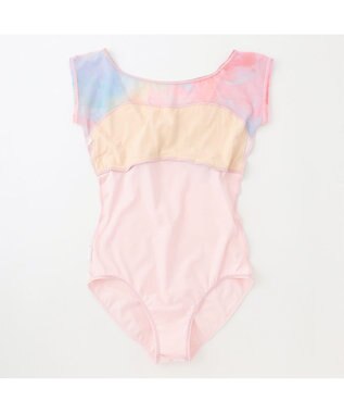 Chacott 【NOZOMI YUASA】フレンチスリーブレオタード ローズプリント