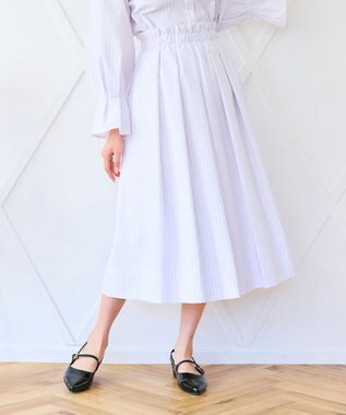 【キレイ見えセットアップ対応】オールタック スカート