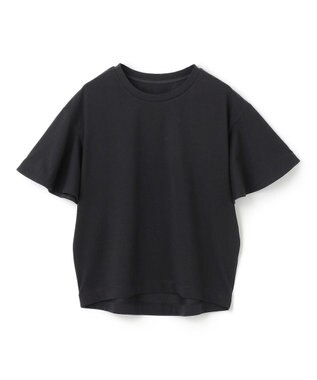 UNFILO フレアスリーブ Tシャツ ブラック